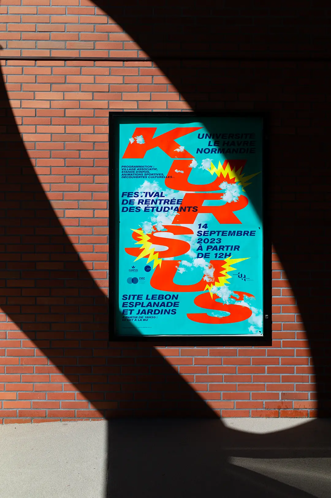 Virgile Laguin – Site | 05.09.2023 | Affiche KURSUS 2023 Université Le Havre Normandie | affiches