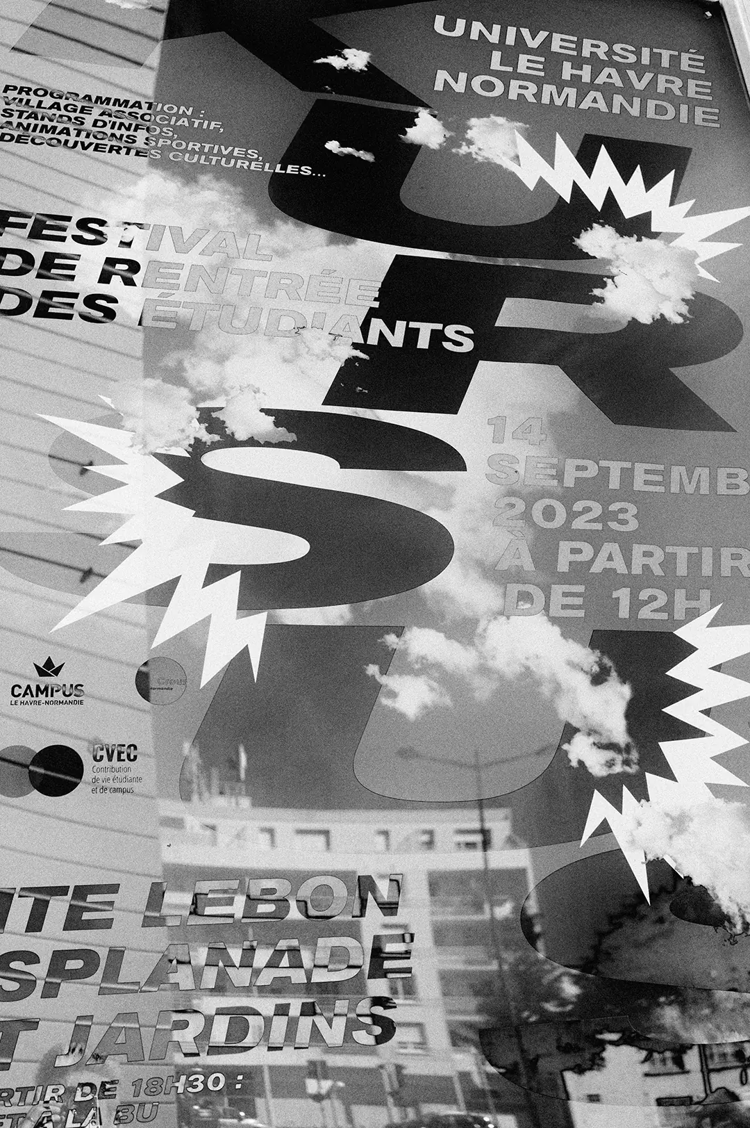 Virgile Laguin – Site | 05.09.2023 | Affiche KURSUS 2023 Université Le Havre Normandie | affiches