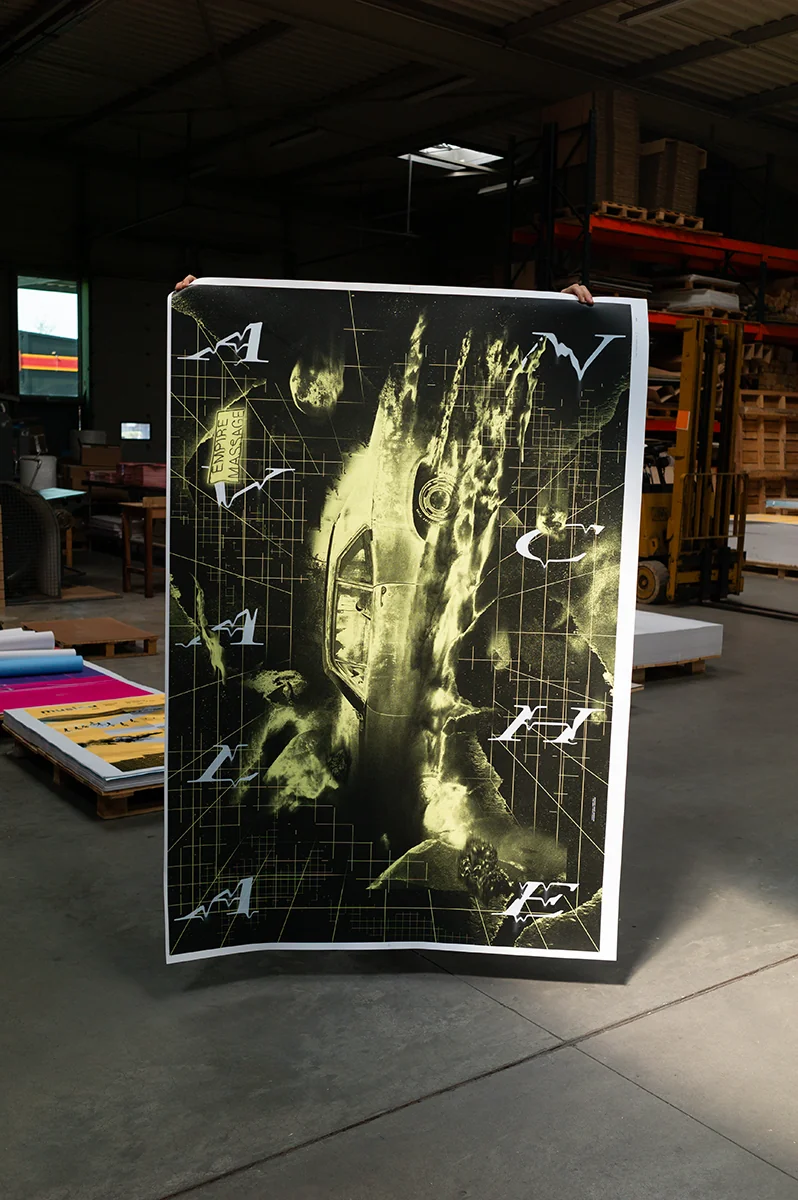 Impression affiche n°1 du diptyque Avalanche